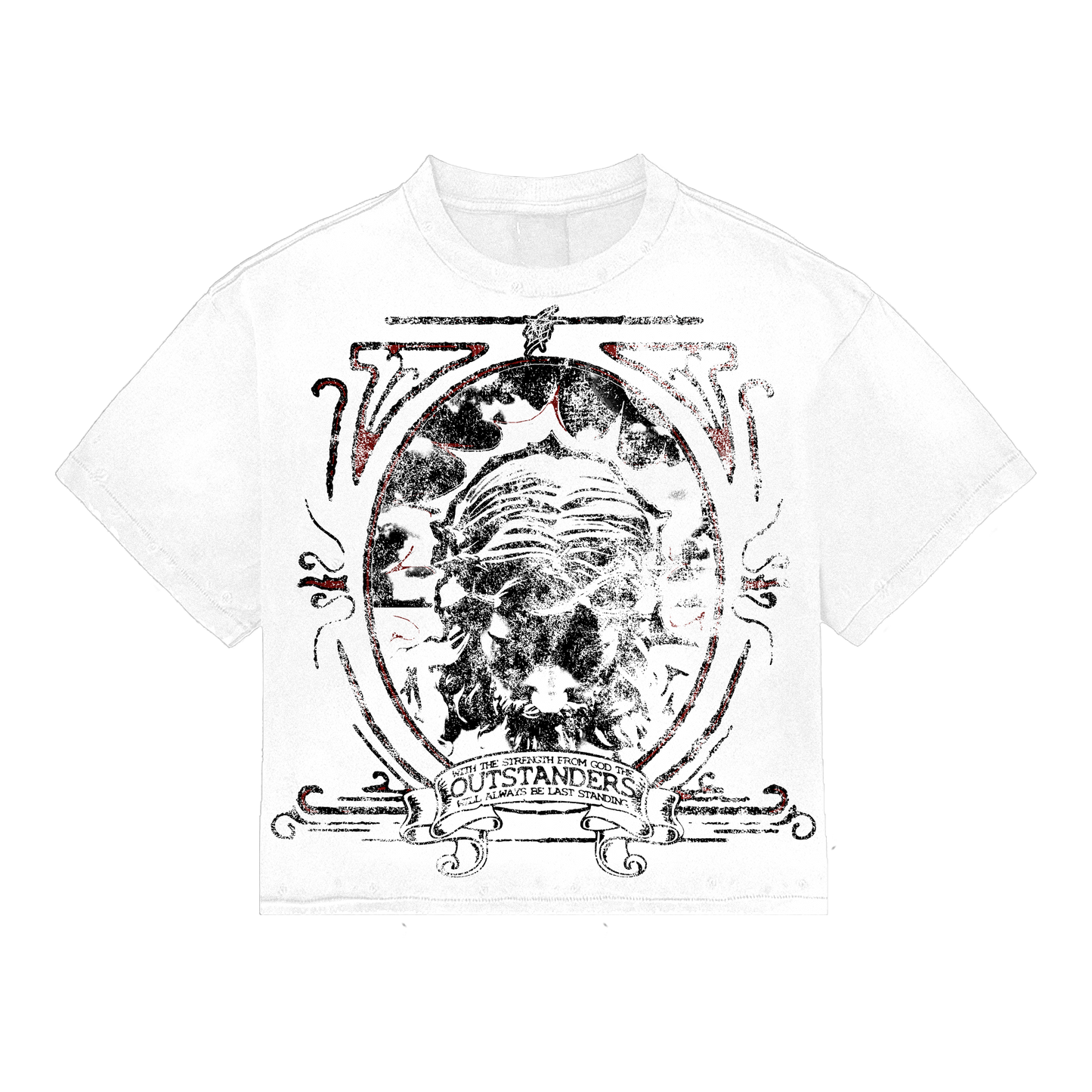 "Last One $tanding" White Tee