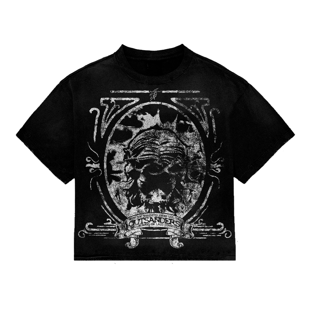 Last One $tanding Black Tee