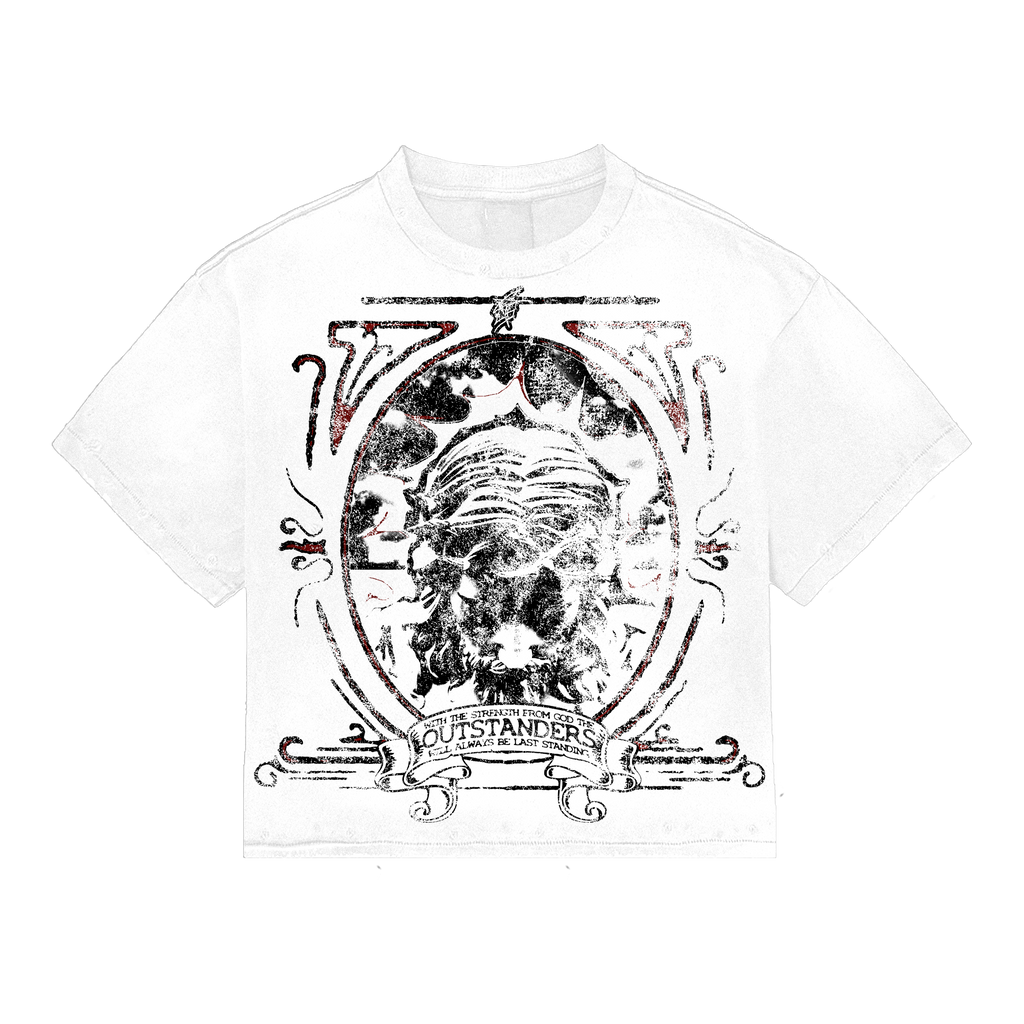 Last One $tanding White Tee