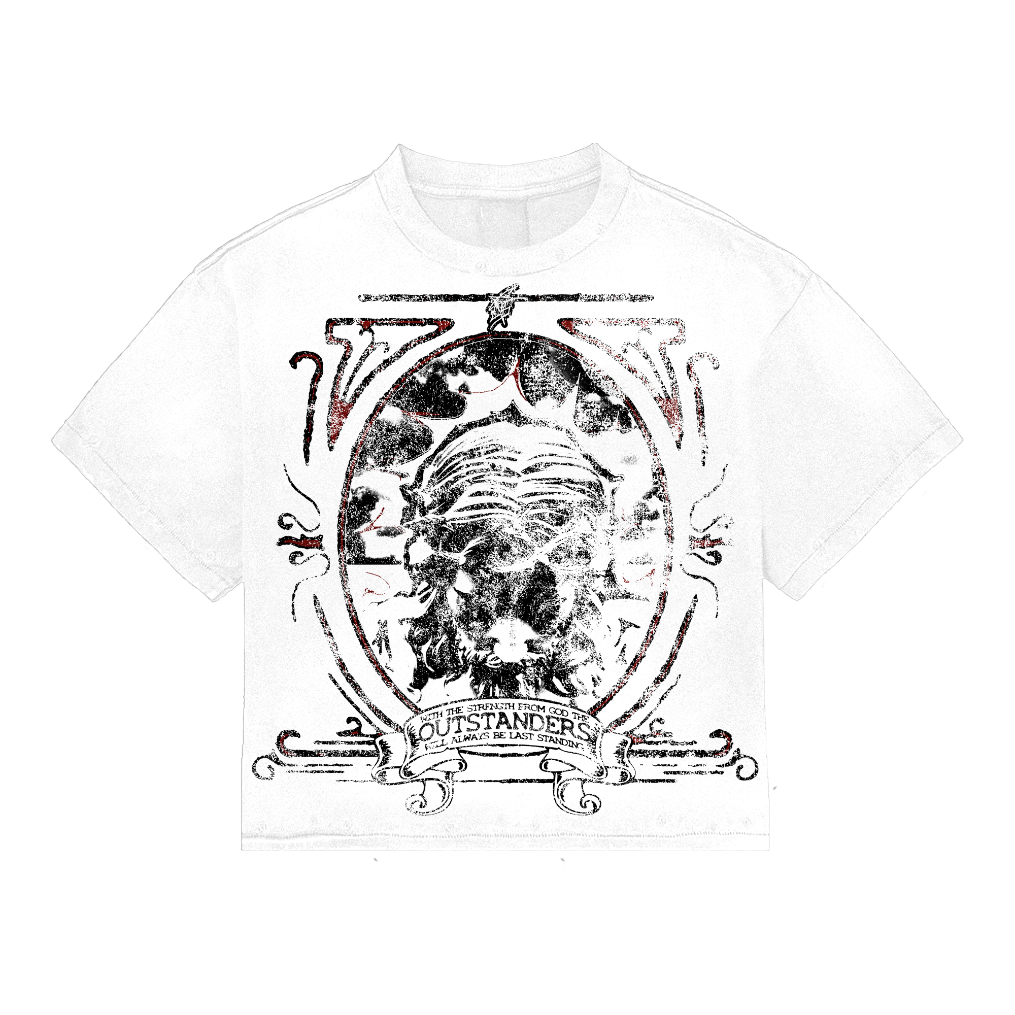 Last One $tanding White Tee