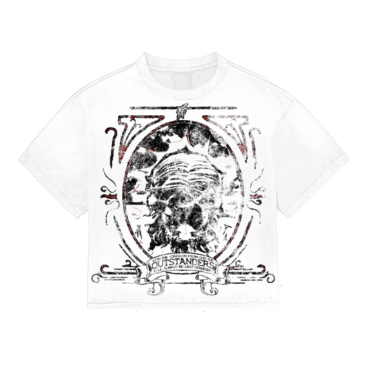 "Last One $tanding" White Tee